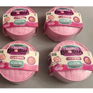 4-Viral Squishy Dumpling BAO BUN Valentines Squishies GLITTER MYSTERY *SHIP 2/19